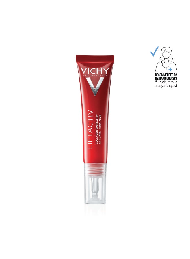 VICHY Liftactiv Collagen Specialist Eye Care Cream Anti-Ageing White 15ml - Image 1