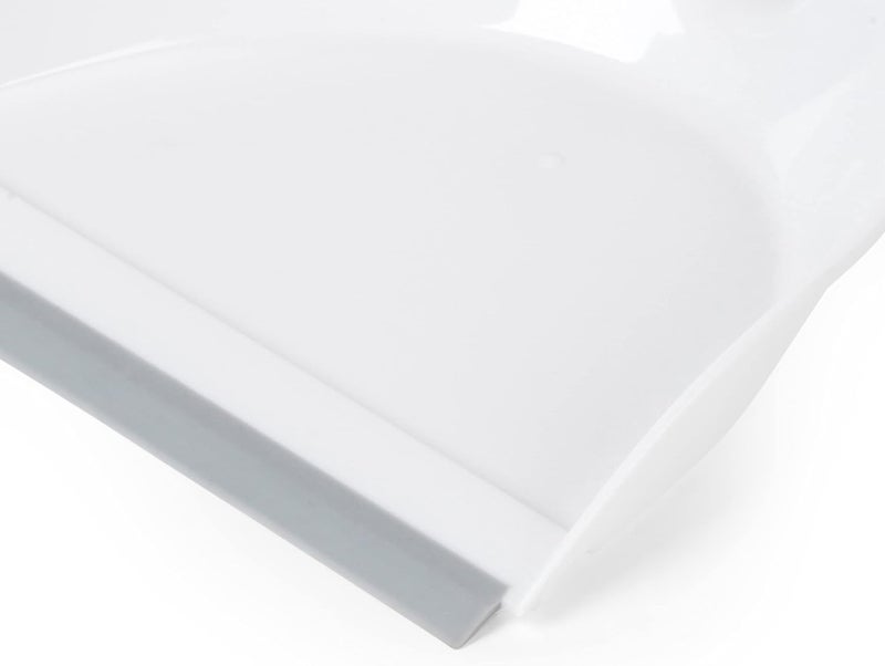 Beldray LA082664UFEU7 Antibac Dustpan & Brush - Scratch Free Bristles, Flexible Rubber Lip, Clean Worktops, Desks & Hard Floors, Compact Storage, Suitable For Small Homes, Caravans & Motorhomes - Image 5