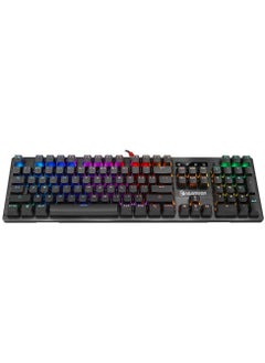 Bloody Light Strike RGB Gaming Keyboard B820R, Dual Colour Keycaps, Spill Resistant, Adjustable Backlights, 6 RGB Lighting Effects, Self-Customize RGB, Zero-Lag Response, Linear and Smooth, Grey  - Image 2