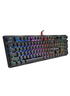Bloody Light Strike RGB Gaming Keyboard B820R, Dual Colour Keycaps, Spill Resistant, Adjustable Backlights, 6 RGB Lighting Effects, Self-Customize RGB, Zero-Lag Response, Linear and Smooth, Grey  - Image 4