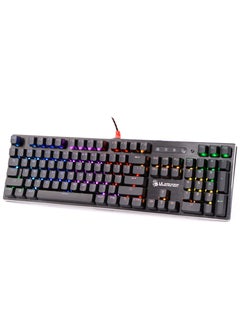 Bloody Light Strike RGB Gaming Keyboard B820R, Dual Colour Keycaps, Spill Resistant, Adjustable Backlights, 6 RGB Lighting Effects, Self-Customize RGB, Zero-Lag Response, Linear and Smooth, Grey  - Image 5