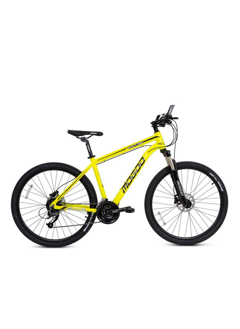 MOGOO Vulcan Alloy Mountain Bike 27.5 Inch, Yellow  - Image 1