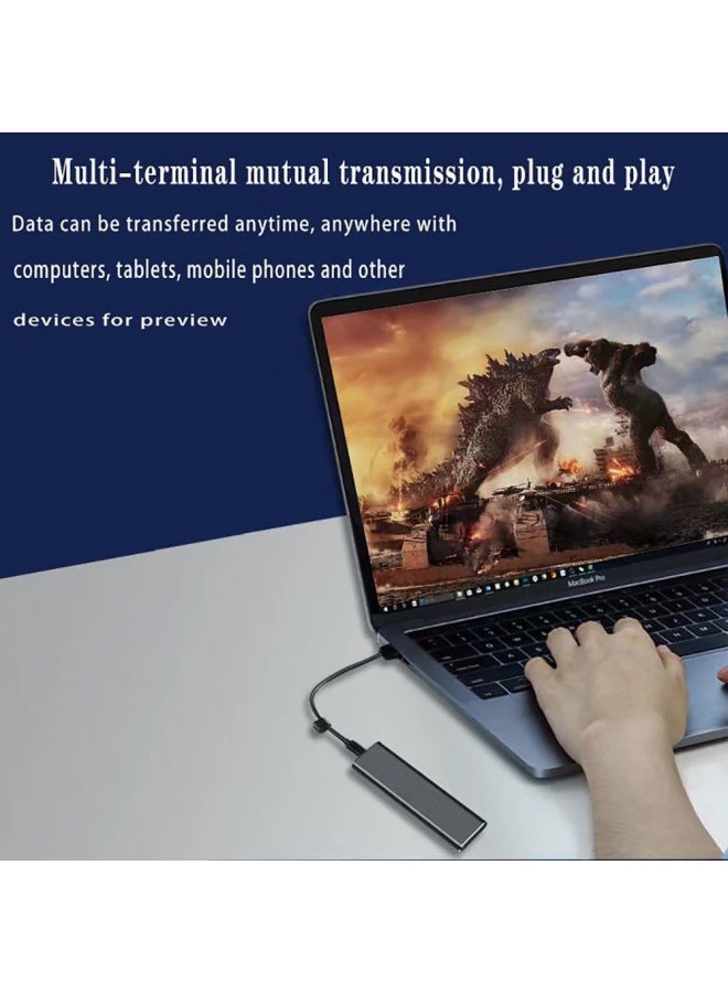 Dedicated To 8t Mobile Hard Disk 2t Solid State Hard Disk M2 Mobile Hard Disk Solid State Ssd Hard Disk Mobile 1t-Capacity:500gb (64g Upgraded Version)-Interface:USB 3.0 - Image 3