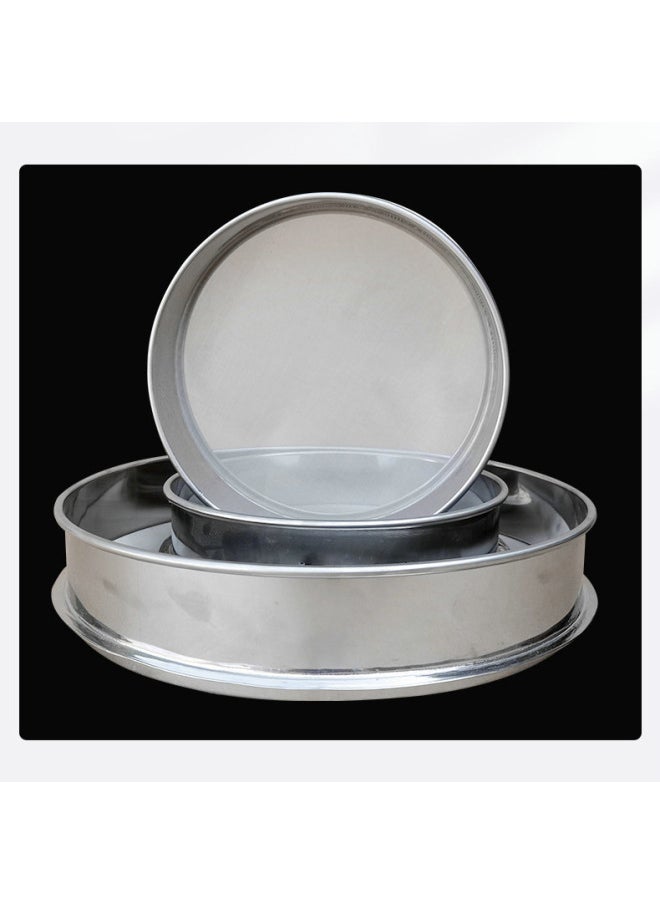 Generic - Daily Use Kitchen Utensils/flour Sifter/flour Sifter - Ideal For Baking Cooking-Specifications:30 Mesh (corn Powder Pepper Flour Cereal Powder)-Color:30cm Diameter (commonly Used At Home) (remarks When Ordering For Other Mesh Numbers) - Image 1