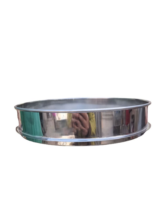 Generic - Daily Use Kitchen Utensils/flour Sifter/flour Sifter - Ideal For Baking Cooking-Specifications:30 Mesh (corn Powder Pepper Flour Cereal Powder)-Color:30cm Diameter (commonly Used At Home) (remarks When Ordering For Other Mesh Numbers) - Image 1
