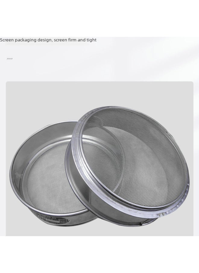 Generic - Daily Use Kitchen Utensils/flour Sifter/flour Sifter - Ideal For Baking Cooking-Specifications:30 Mesh (corn Powder Pepper Flour Cereal Powder)-Color:30cm Diameter (commonly Used At Home) (remarks When Ordering For Other Mesh Numbers) - Image 1