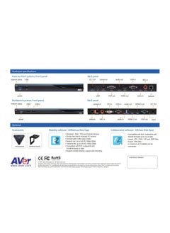 AVer EVC350 ( 4-SITE EMBEDDED ) Full HD Video Conferencing System  - Image 5