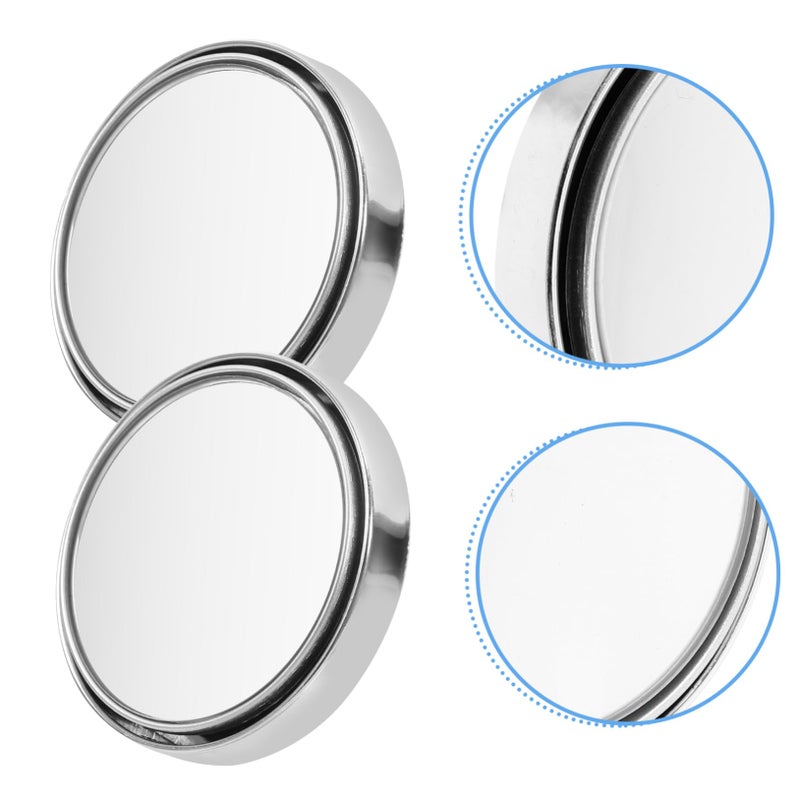 2Pcs Wide Angle Car Side Mirror Enhances Nighttime Visibility And Driving Safety - Image 5