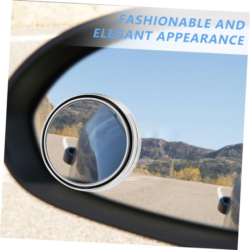 2Pcs Wide Angle Car Side Mirror Enhances Nighttime Visibility And Driving Safety - Image 4