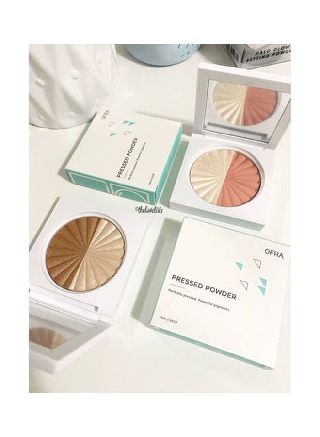 OFRA Pressed Powder Pressed Blush & Highlighter Powder  - Snuggle Up Beige - Image 2