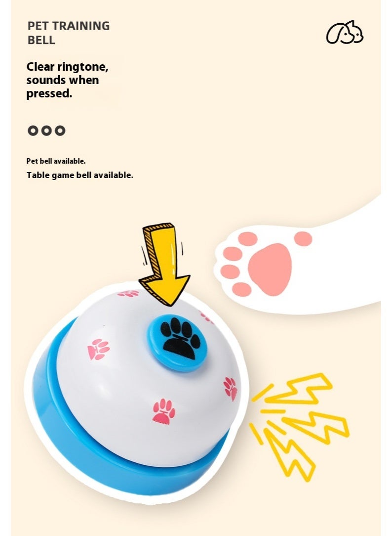 Pet Toys – Dog & Cat Training Bell, Interactive Press Button, Safe Non-Toxic Material, Small Size 7.2×7.2×4.9cm, Fun for Training & Communication, Suitable for Small,Medium,Large Cat and Dog - Image 3
