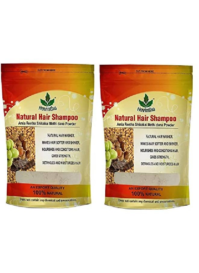 Havintha - Hair Shampoo with Amla Reetha Shikakai and Methi dana 227 grams - Image 1