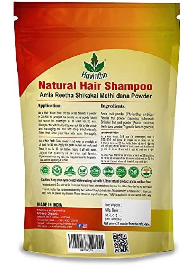 Havintha - Hair Shampoo with Amla Reetha Shikakai and Methi dana 227 grams - Image 1
