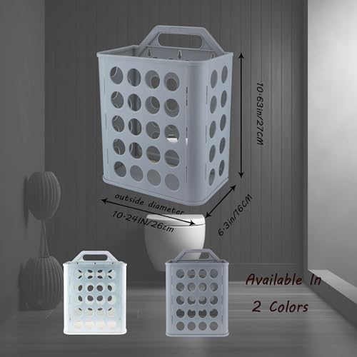 KozyGather Plastic Bag Holder (2sets/pack) Grocery Bag Holder Dirty clothes basket and kitchen organizer.… - Image 3