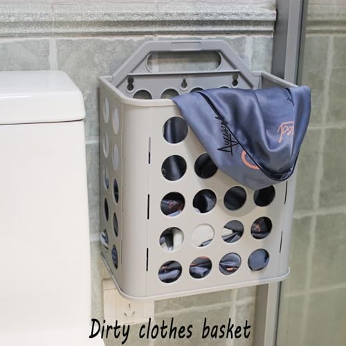 KozyGather Plastic Bag Holder (2sets/pack) Grocery Bag Holder Dirty clothes basket and kitchen organizer.… - Image 4