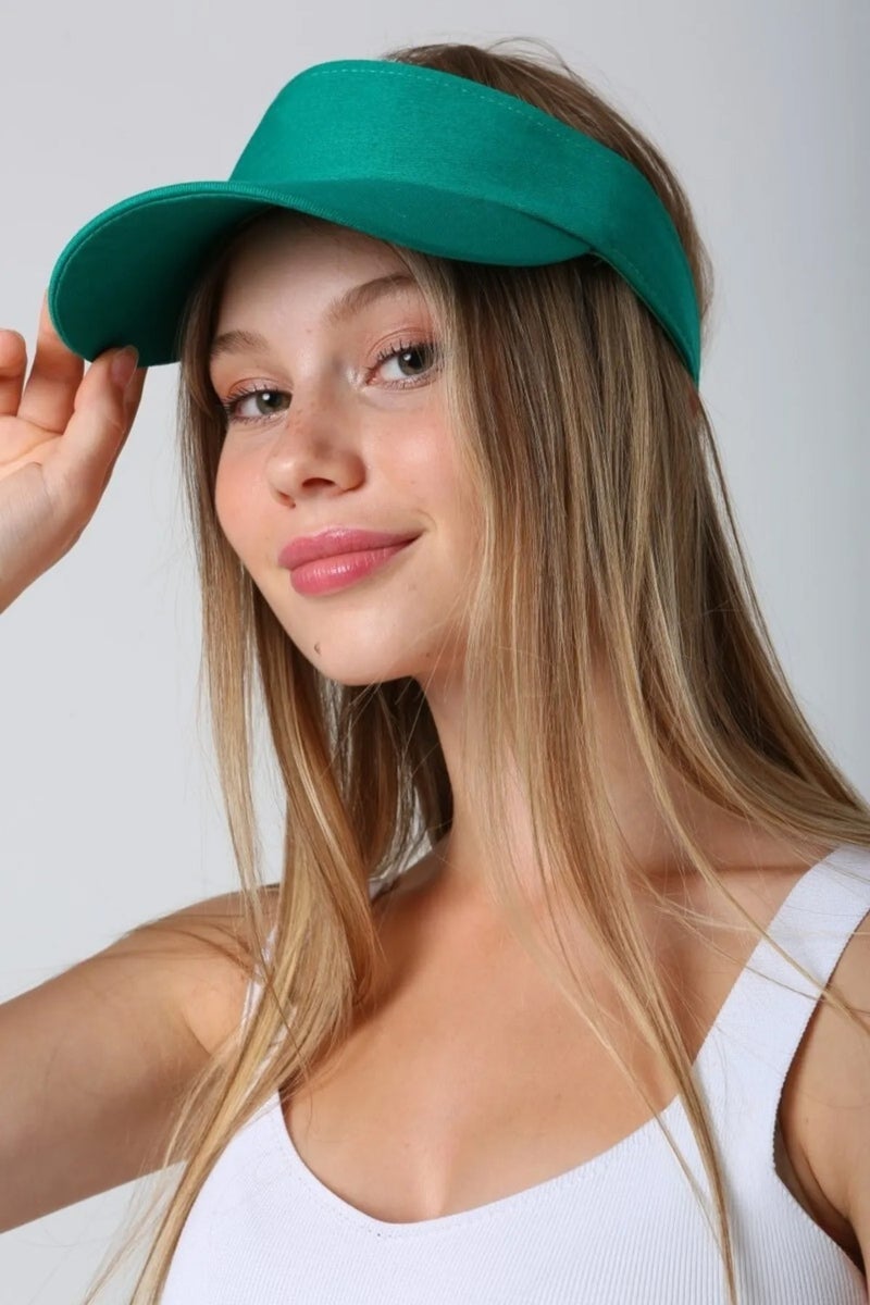 Remsa Mayo Remsa Swimsuit Adjustable Visor Tennis Golf Hat Sunscreen Visor RŞ-109 Benetton  - Image 1