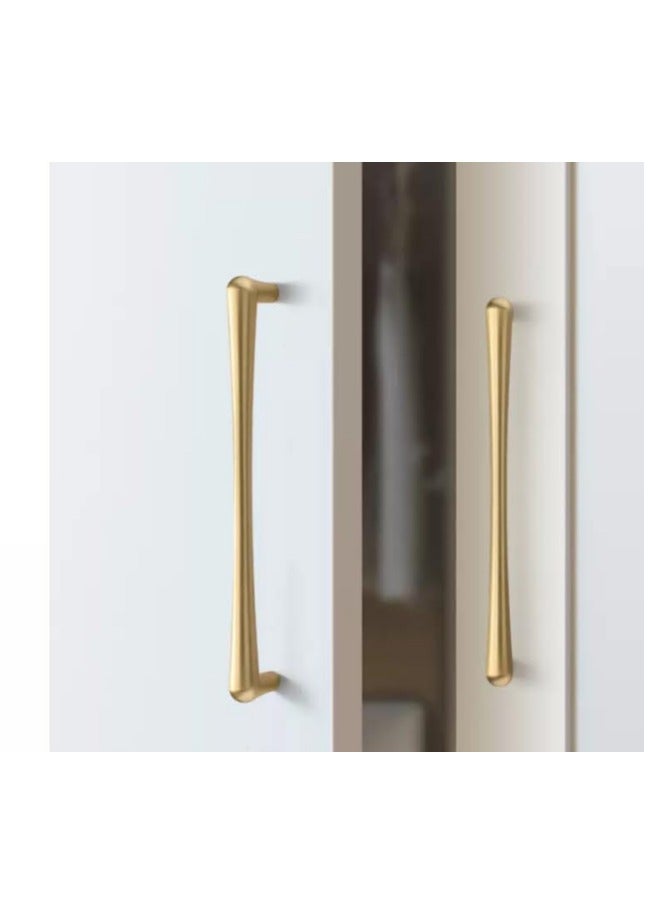 اي ديد ستة مقابض خزانة فضية اللون عالية الجودة، مقابض باب المطبخ المصنوعة من الفولاذ المقاوم للصدأ مقاس 170 مم، مركز الفتحة 160 مم، مقابض خزانة الأدراج مع مسامير - Image 3