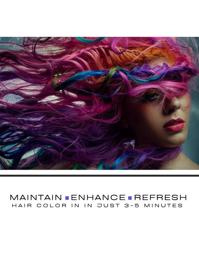 Watercolors - Intense Color Depositing Sulfate & Paraben Free Shampoo Maintains & Enhances Haircolor Teal 8.5 Oz - Image 1