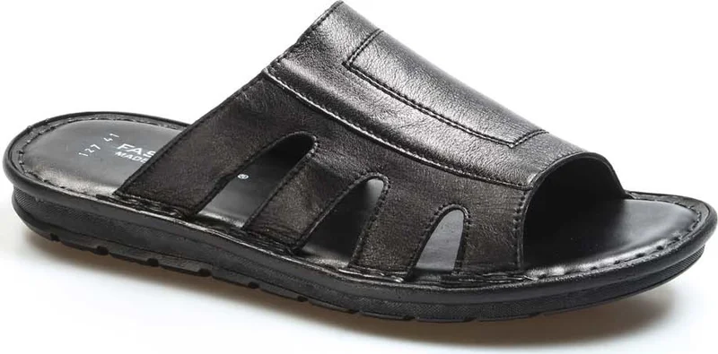 فاست ستيب Genuine Leather Men's Flat Slippers 018MA127-1791