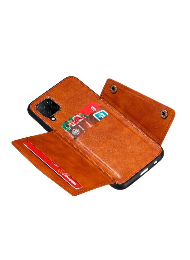 اس-توب جراب لهاتف Samsung Galaxy M32 4G مصنوع من مادة البولي يوريثان الحراري والبولي يوريثان الحراري المغناطيسي المقاوم للصدمات - Image 5