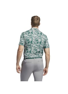 Adidas Adidas Ult365 Pine Prt Green Golf Polo Shirts For Men S  - Image 5