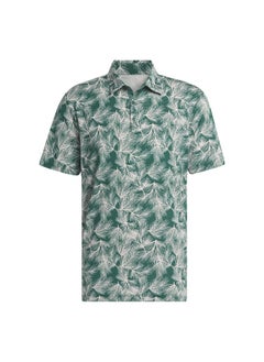 Adidas Adidas Ult365 Pine Prt Green Golf Polo Shirts For Men S  - Image 1