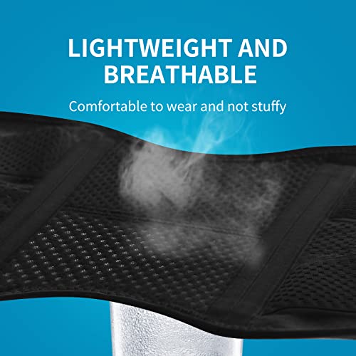 Galvaran Knee Brace with Side Stabilizers for Meniscal Tear Knee Pain ACL MCL Arthritis Injuries Recovery, Breathable Adjustable Knee Support for Men and Women - Image 5