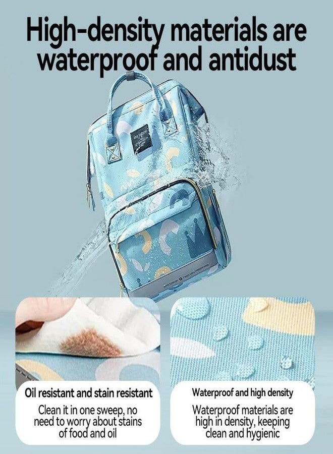 Winnies Diaper Bag Backpack for Moms – Printed Waterproof Maternity Baby Bag with Multiple Pockets | Travel & Hospital Use - Image 5