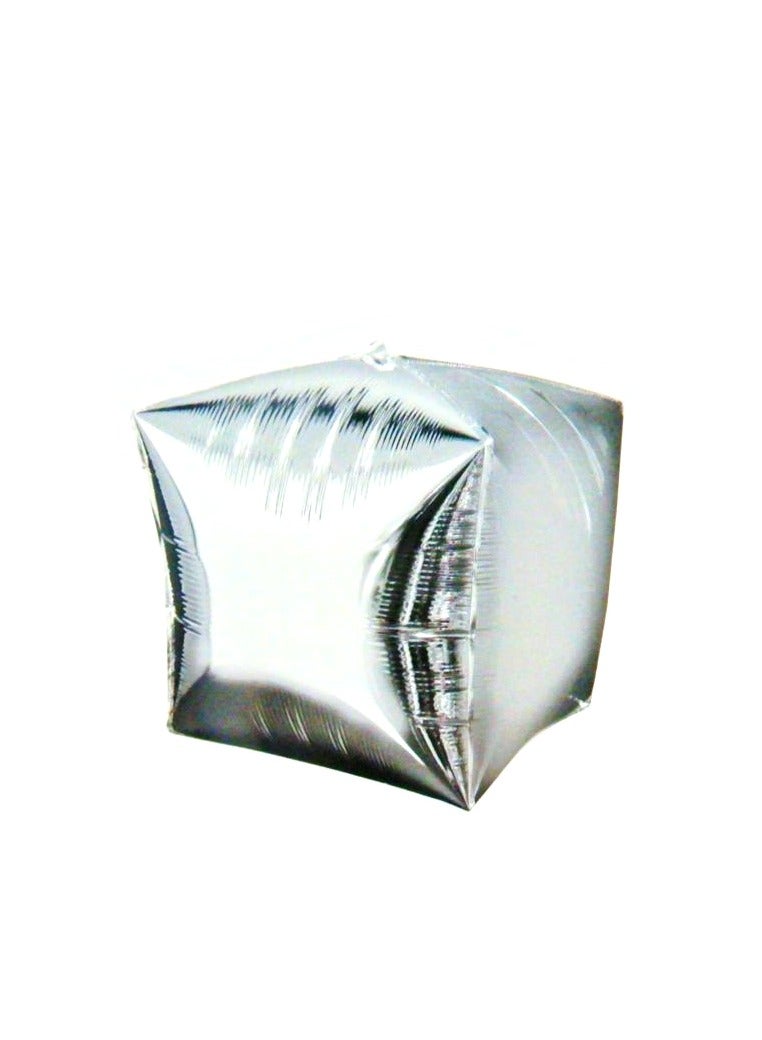 PARTY FUN Foil Balloon 4d Squ .22"1P Card - Image 1