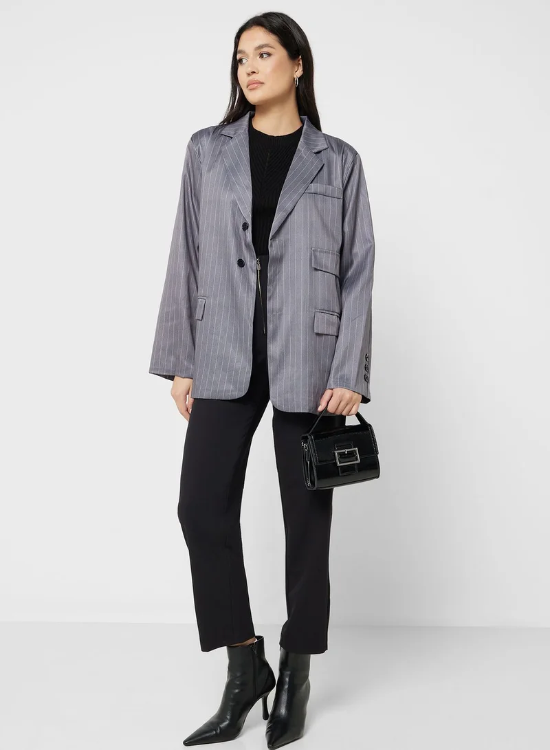 ELLA Classic Striped Blazer
