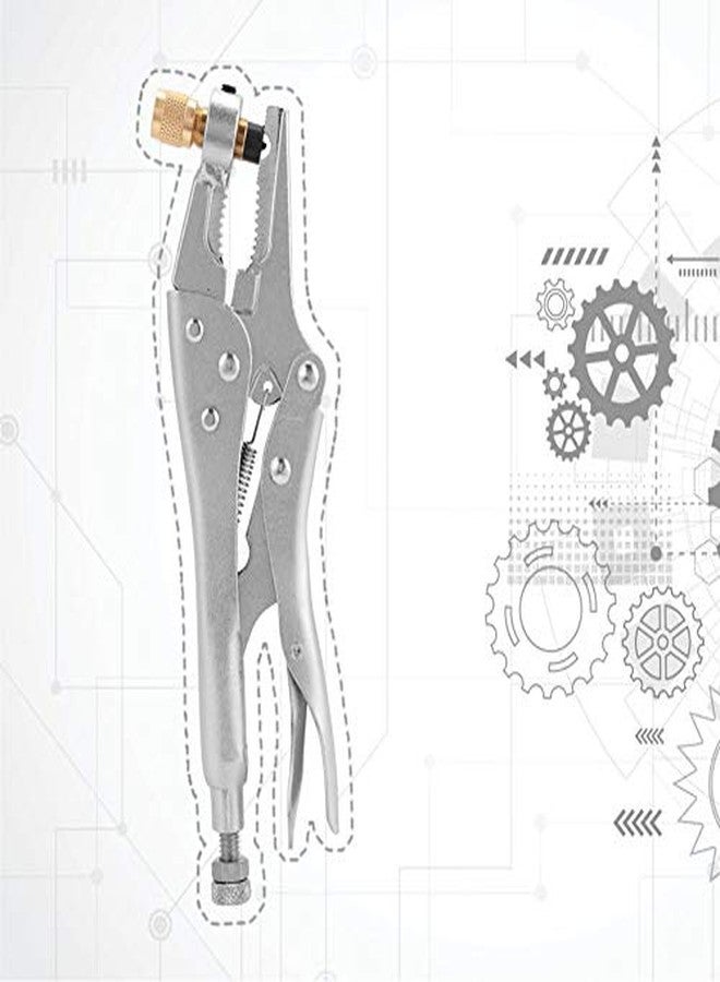 POCREATION HVAC Piercing Pliers, Air Conditioner Repair Tool, Refrigerant Recovery Tube Locking Plier - Image 3