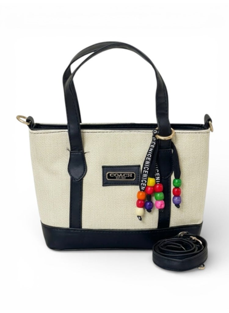 لايف ستيلاش  حقيبة كروس جلد لطيفه - اسود ZC-20 - Image 1