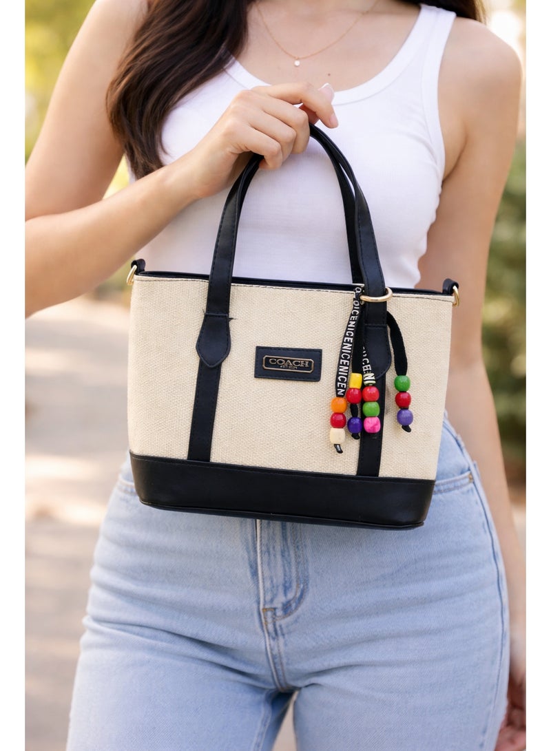 لايف ستيلاش  حقيبة كروس جلد لطيفه - اسود ZC-20 - Image 4