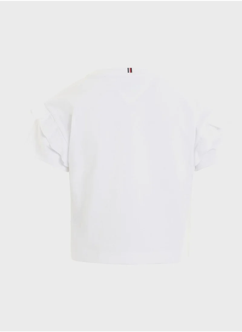 TOMMY HILFIGER Kids Heart Printed T-Shirt