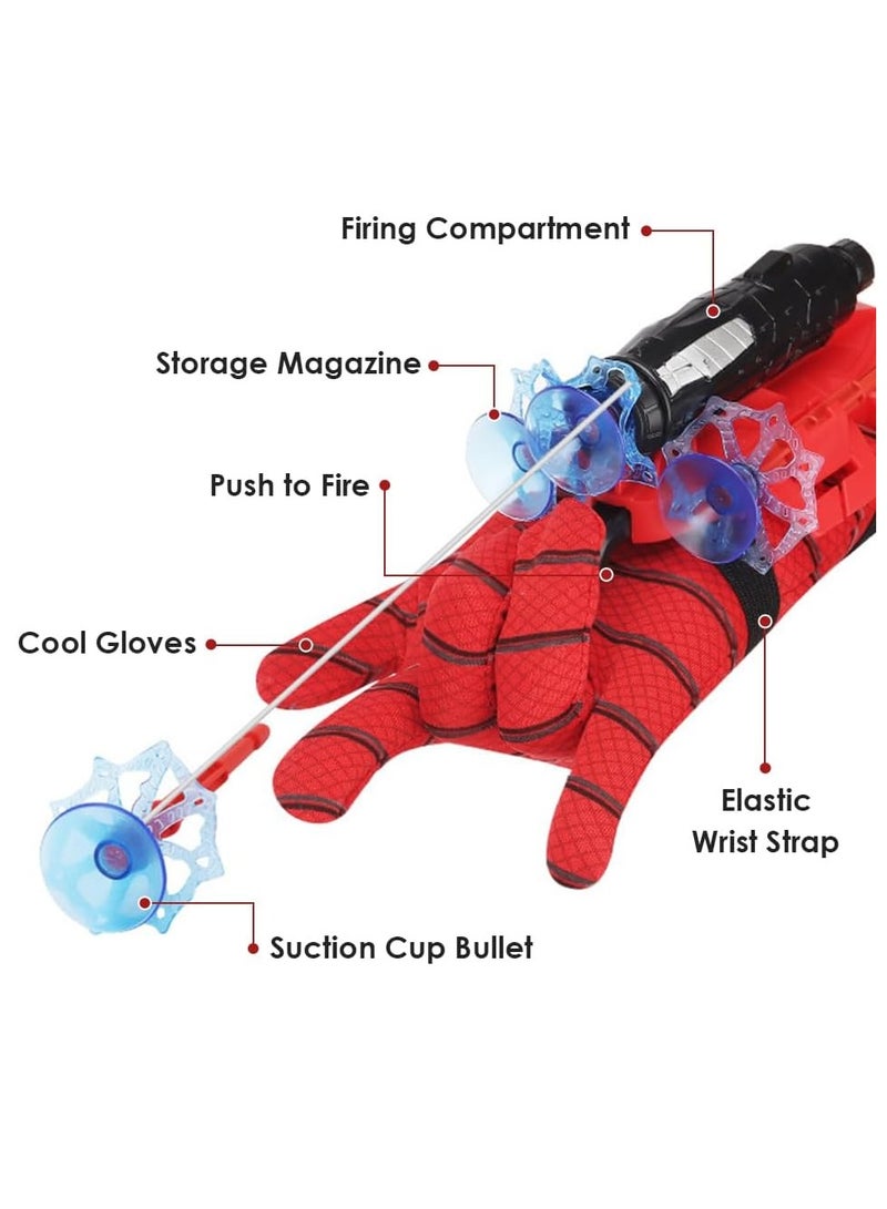 Superhero Kids Net Launcher with Suction Darts and Accurate Measurements - Interactive Entertainment Toy - 6983 - Image 5
