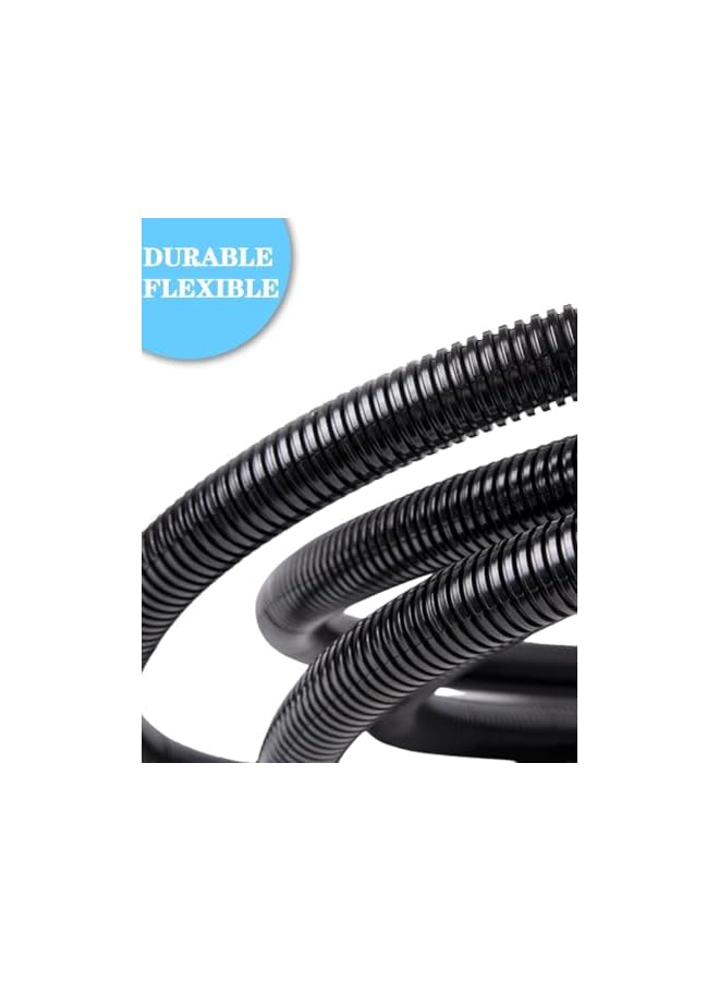 PROMASS 1/4 Inch Wire Split Tubing, 16.5ft Cord Protector Electric Wires Covers, Automotive Wire Flexible Conduit, Plastic Wire Cover  - Image 4