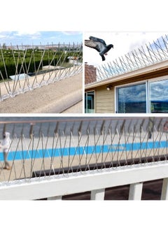 Bird Spikes, Bird Devices Outdoor of Stainless Steel for Fence Windowsill Roof, Bird Deterrent Spikes for Small Bird and Squirrels (50CM) - pzsku/Z7717737BBECC4F2E5157Z/45/_/1736480664/11b6a753-9965-4614-91cf-3a0f199d1f98