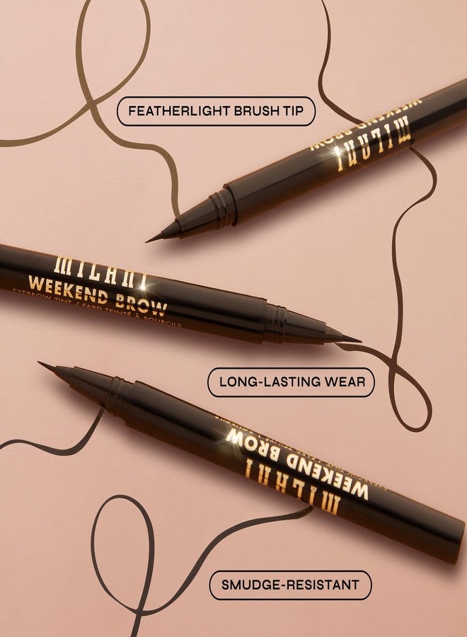 Milani Weekend Brow Eyebrow Tint - 130 Medium Brown - Image 4