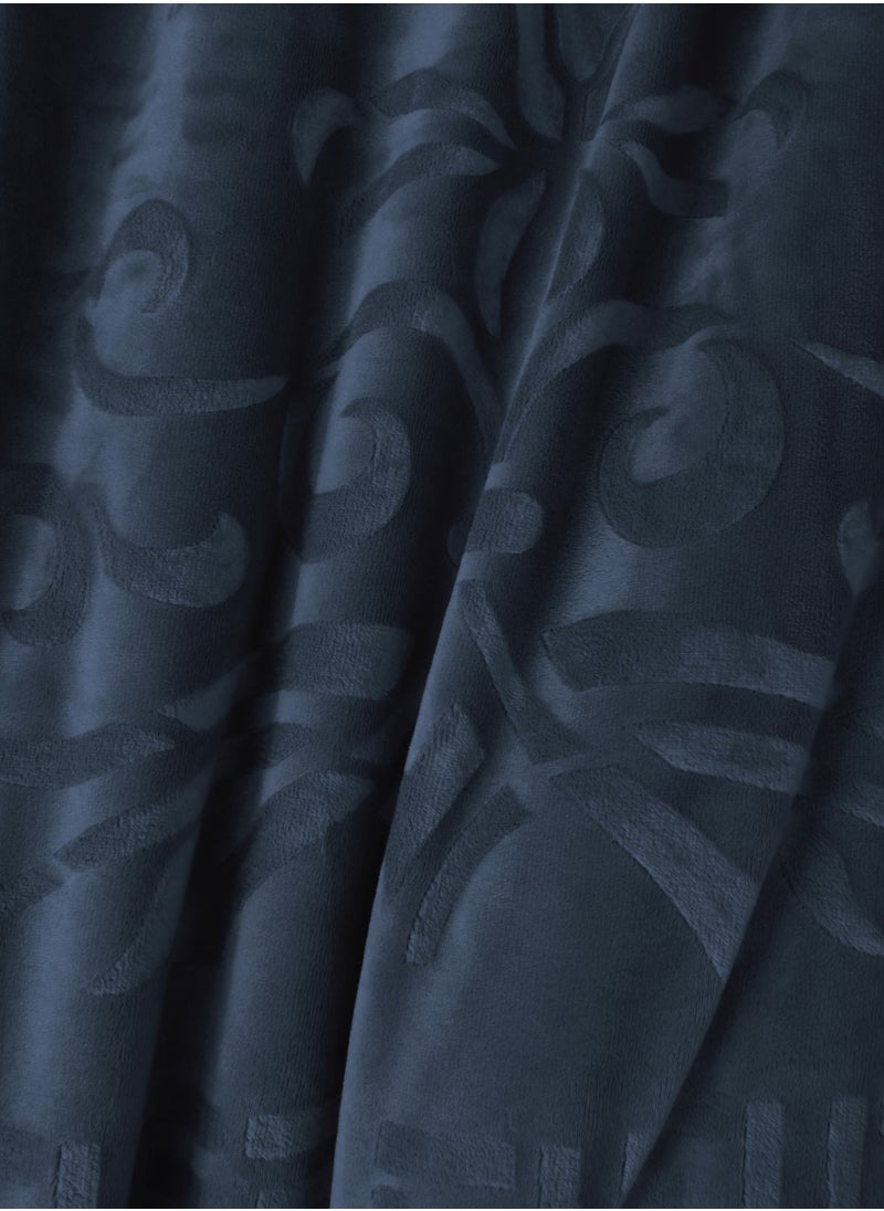 Master Home Textile - Velvet Comforter Sets, 5 Pcs Single Size, Fits 120 x 200 cm Single Size Bed, With Removable Filling, Soft, Warm - Image 1