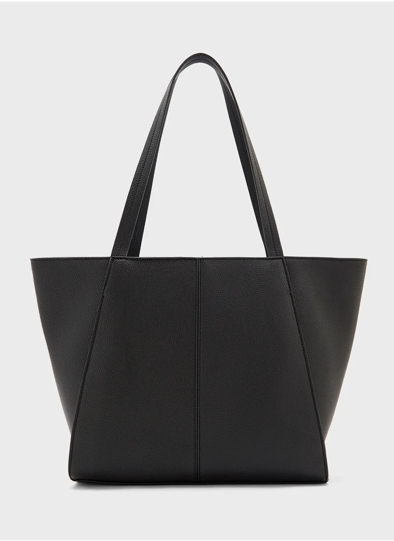 ايلا Weave Detail Tote Bag