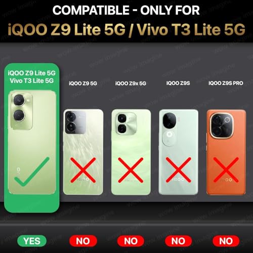 AIBEX Armor Back Cover Compatible for Vivo Y28S 5G / iQOO Z9 Lite/Vivo T3 Lite/Vivo Y18 / Vivo Y18e / Vivo Y18i / Vivo Y18t| Rugged Shockproof Case with Ring Holder & Kickstand | Military-Grade - Image 2