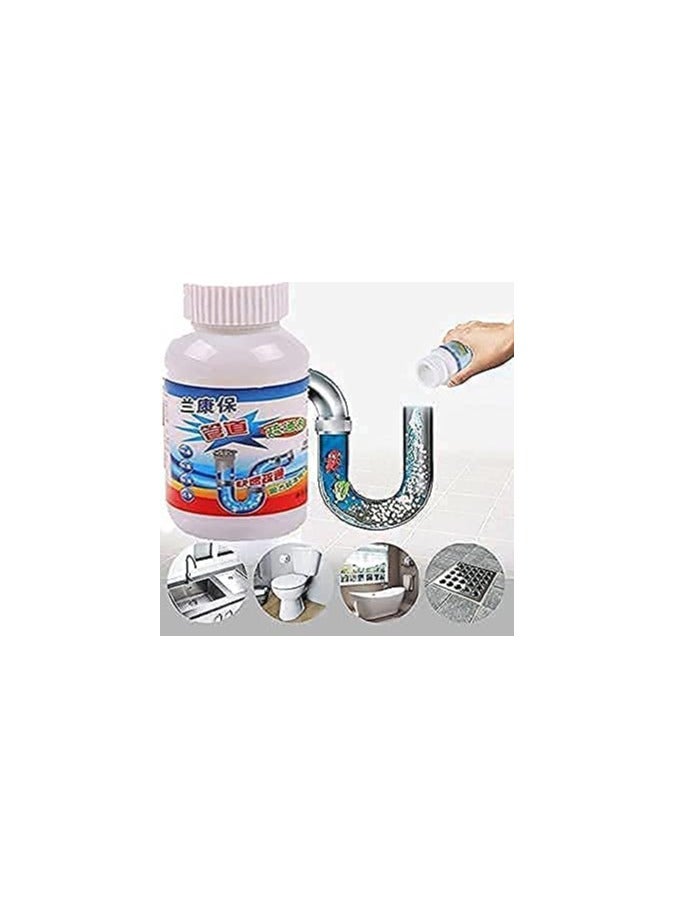 Pipe Dredge Deodorant - All-Purpose Quick Foaming Toilet Cleaner & Powerful Sink Drain Cleaner | Magic Bubble Bombs Dredge Agent for Kitchen, Toilet, Pipeline | Chemical Powder for Rapid Clog Removal & Deodorizing  - Image 1