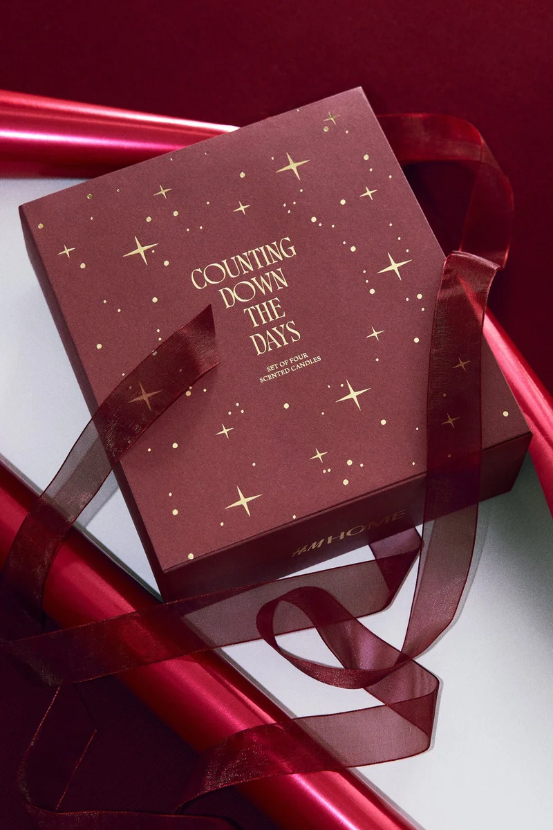 H&M Gift-boxed 4-pack scented candles