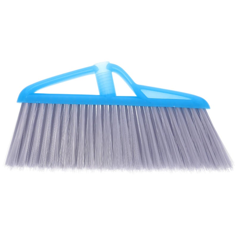 Heavy Duty Push Broom Head Replacement Blue Wide Angle Design for Concrete Hardwood Floors - Image 2