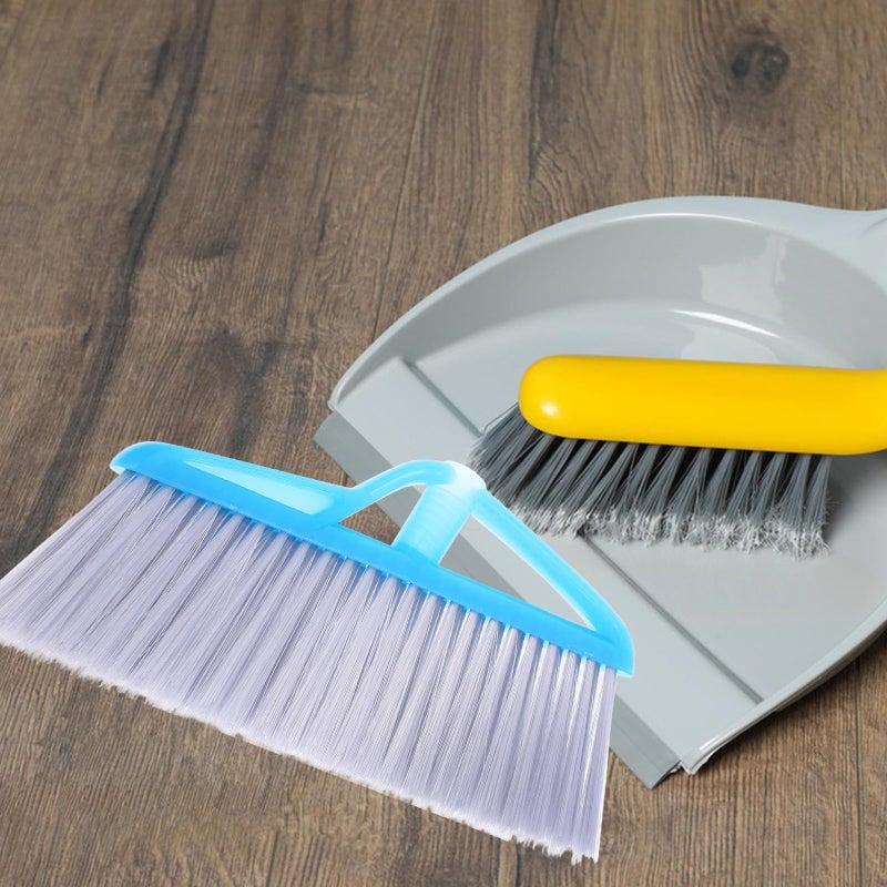 Heavy Duty Push Broom Head Replacement Blue Wide Angle Design for Concrete Hardwood Floors - Image 5