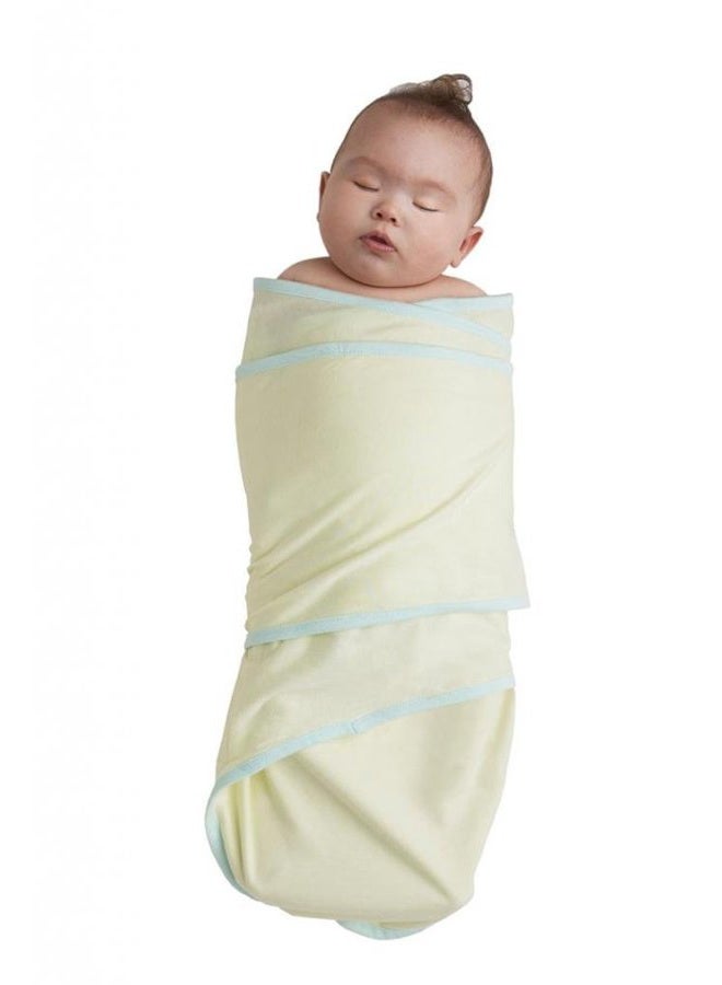 Miracle Blanket Baby Sleep Wearable Swaddle Wrap for Newborn Infant Boy or Girl 0-3 Months, Natural Beige - Image 4