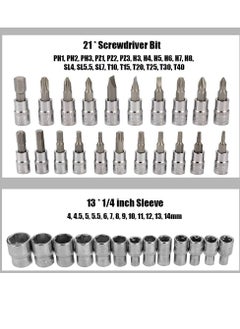 46Pcs Socket Ratchet Torque Wrench Extension Bar Drill Bits Automobiles Repair Tools Kit Multifunction Repair Hand Tool Kit - pzsku/Z7717F433C80B0F738FD4Z/45/_/1728992392/f2506bc5-0525-4b8d-9eb2-e4bb031c8275