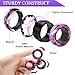 Cevioce Easter Basket Stuffers for Teens Boys Girls 9Pcs Magnetic Rings Fidget Toy Set ADHD Anxiety Magnetic Fidget Toys Adults Fidget Spinner Rings for Relief Easter Gifts for Kids 8 Year Old C - Image 4