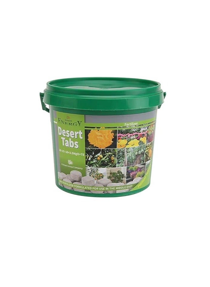 Generic Desert Energy NPK 20-15-10+3.5 MgO+TE Fertilizer Tabs 1 Kg "Garden Care" 