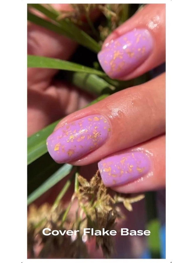 kodi professional Color Cover Rubber Base Gel, FLAKE 07 | 7 ML | 0.24 oz | Stylish | bright |original |shades (Flake07) - Image 5